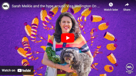 Sarah Meikle and the hype around Visa Wellington On A Plate