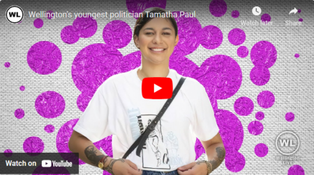 Wellington’s Youngest Politician Tamatha Paul