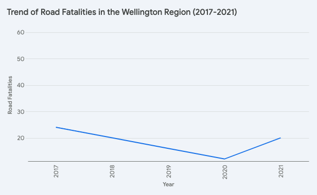 Wellington Road Accidents Data