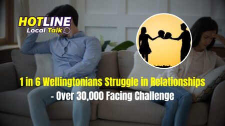 1 in 6 Wellingtonians Struggle in Relationships – Over 30,000 Facing Challenges.