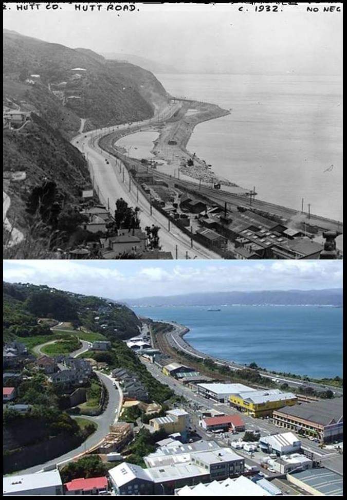 HUTT ROAD looking north at approx Kaiwharawhara