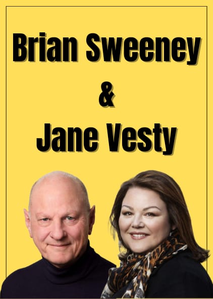 Jane Vesty and Brian Sweeney