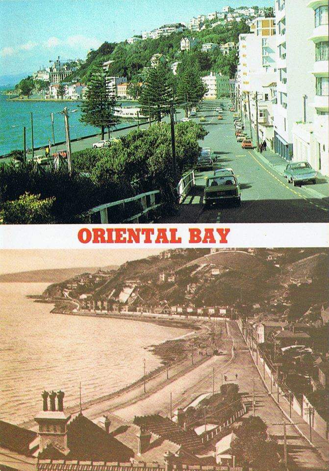 Oriental Bay 1900 and 1980s