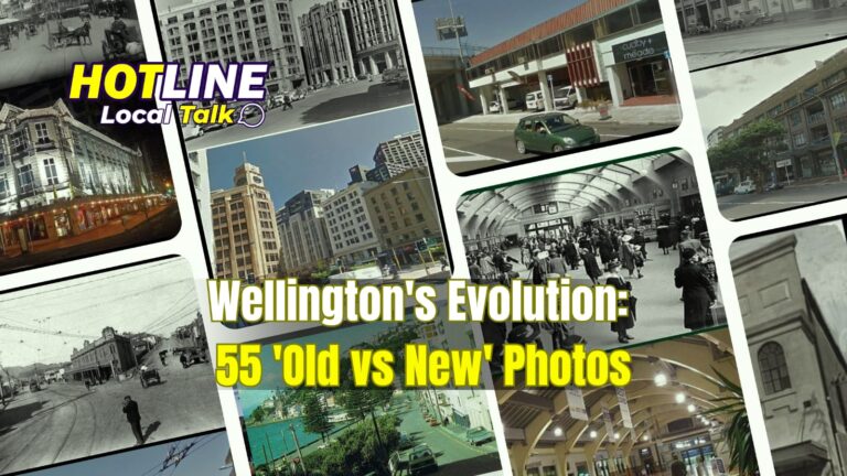 Wellington's Evolution 55 Old vs New Photos