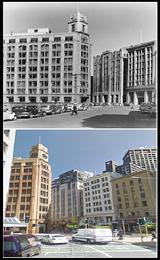 Lambton Quay from Featherston St