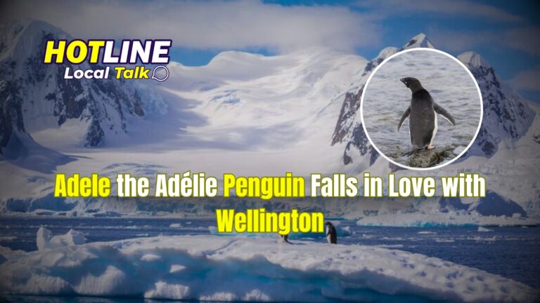 Adele the Adélie Penguin Falls in Love with Wellington