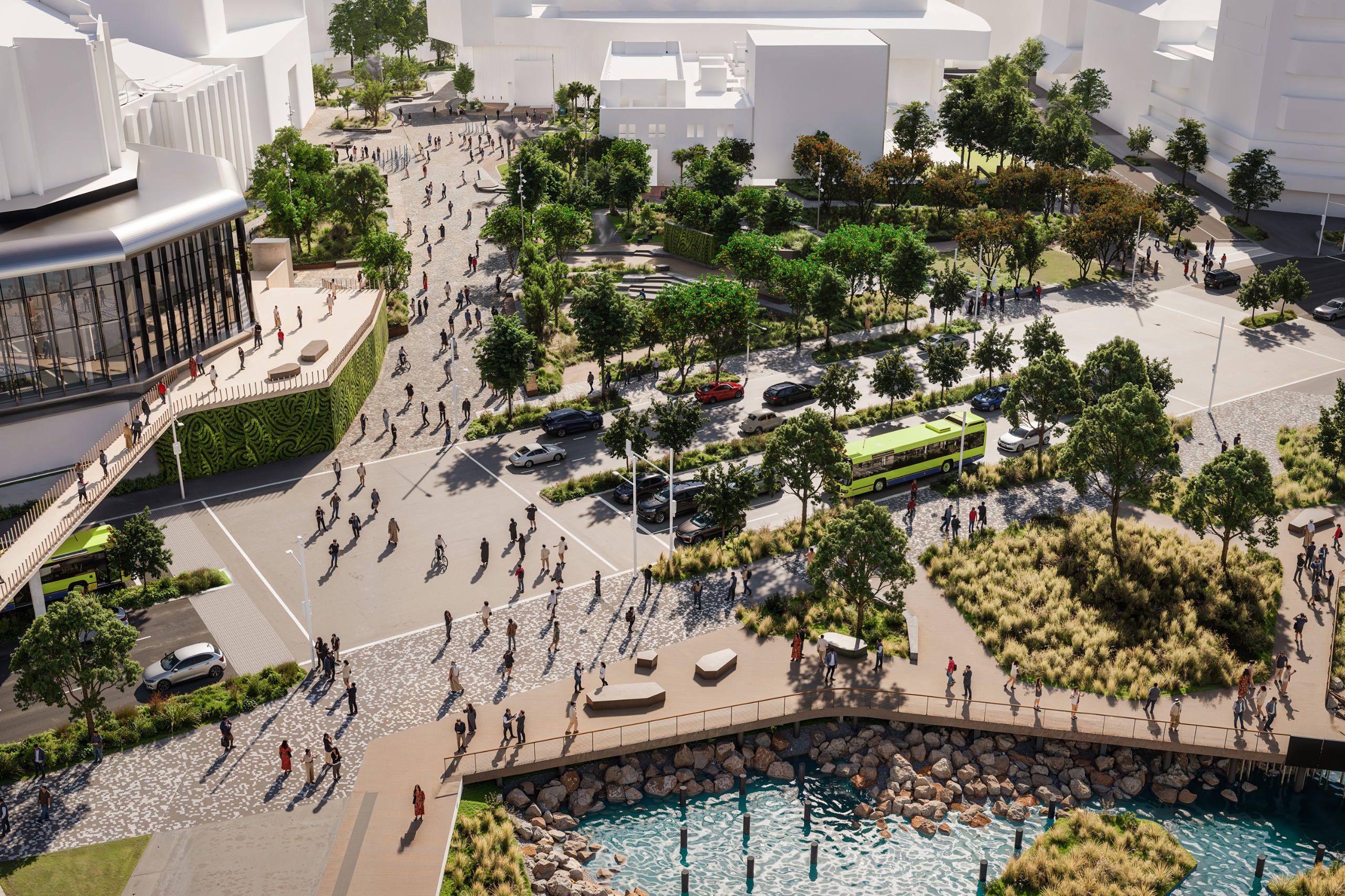 Te Ngakau Civic Square Precinct, vanity Projects