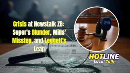 Crisis at Newstalk ZB: Soper’s Blunder, Mills’ Misstep, and Leggett’s Leap