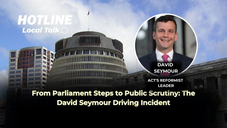 From Parliament Steps to Public Scrutiny: The David Seymour Driving Incident