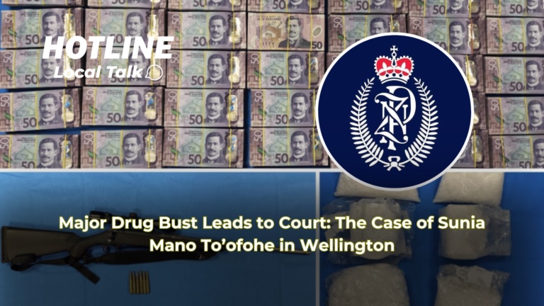 Major Drug Bust Leads to Court: The Case of Sunia Mano To’ofohe in Wellington