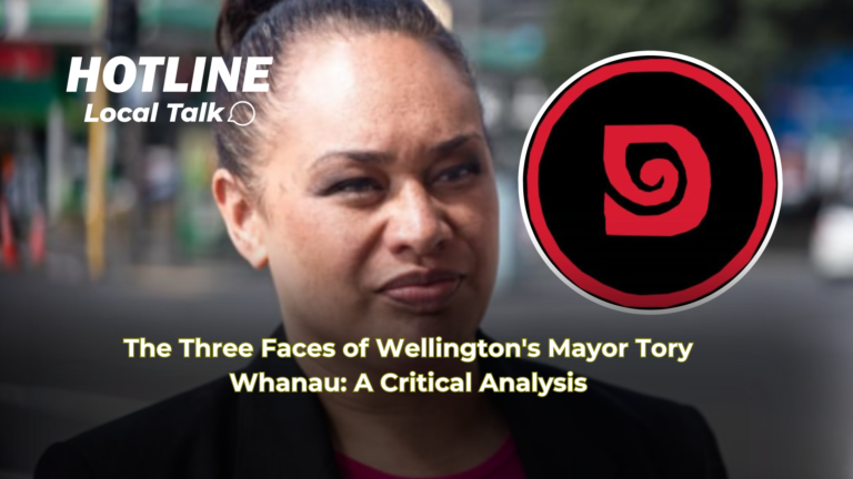 The Three Faces of Wellington's Mayor Tory Whanau: A Critical Analysis