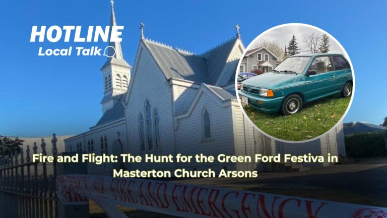 Fire and Flight: The Hunt for the Green Ford Festiva in Masterton Church Arsons