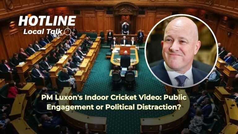 PM Luxon's Indoor Cricket Video: Public Engagement or Political Distraction?