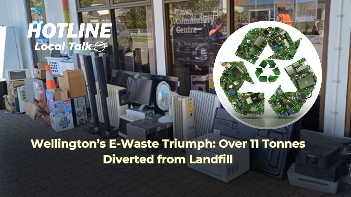 Wellington’s E-Waste Triumph: Over 11 Tonnes Diverted from Landfill