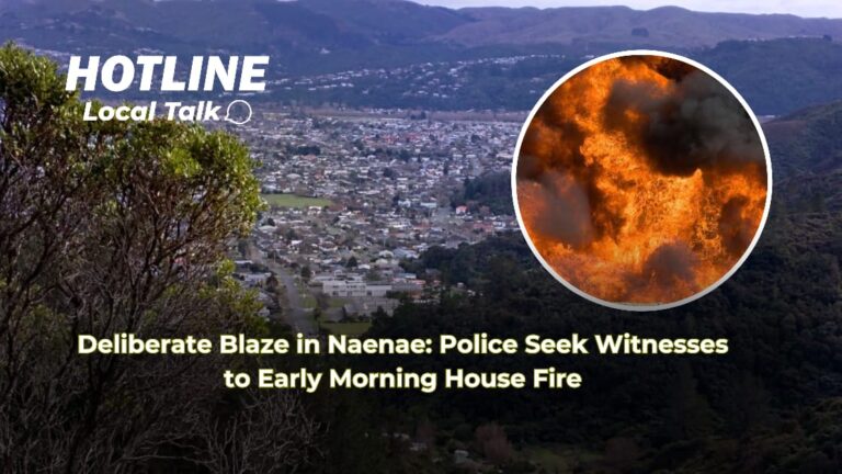 Deliberate Blaze in Naenae: Police Seek Witnesses to Early Morning House Fire