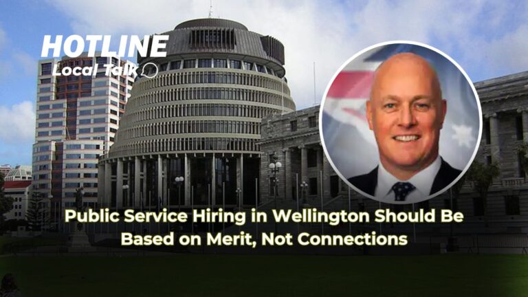 Public Service Hiring in Wellington Should Be Based on Merit, Not Connections