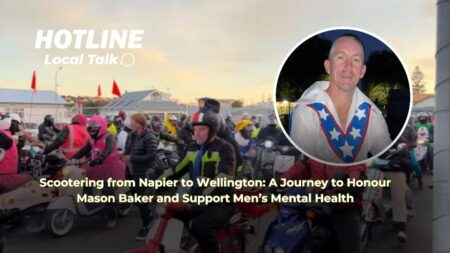 Scootering from Napier to Wellington: A Journey to Honour Mason Baker and Support Men’s Mental Health