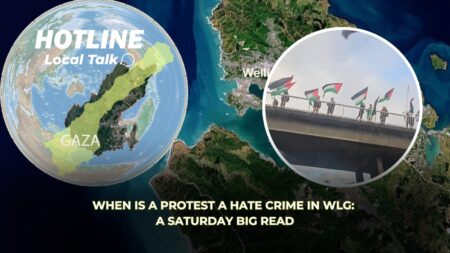 When is a Protest a Hate Crime in WLG: A Saturday Big Read