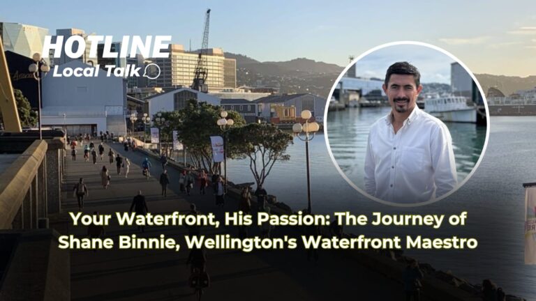 Your Waterfront, His Passion: The Journey of Shane Binnie, Wellington's Waterfront Maestro