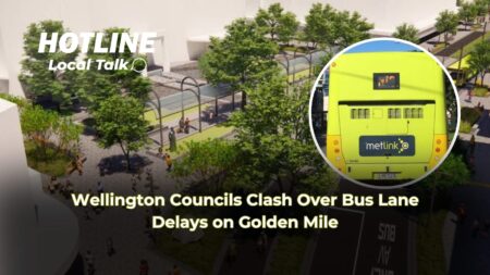 Wellington Councils Clash Over Bus Lane Delays on Golden Mile