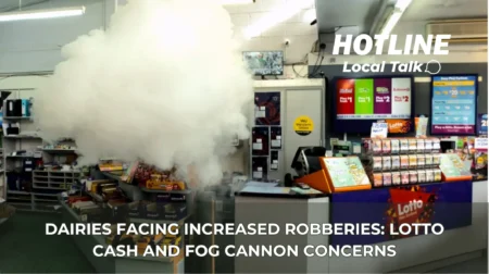 Dairies Facing Increased Robberies: Lotto Cash and Fog Cannon Concerns