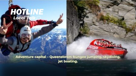 Queenstown: New Zealand’s Adventure Capital – Bungee Jumping, Skydiving, and Jet Boating!