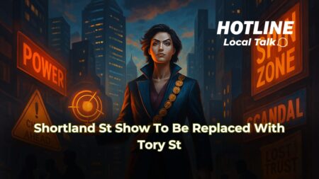 SHORTLAND ST SHOW TO BE REPLACED WITH TORY ST SHORTLAND ST SHOW TO BE REPLACED WITH TORY ST