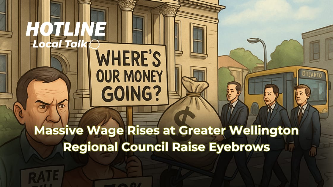 Massive Wage Rises at Greater Wellington Regional Council Raise Eyebrows
