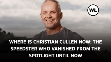 Smiling Christian Cullen outdoors in casual clothing, featured in a headline about his life after rugby and current path in 2025