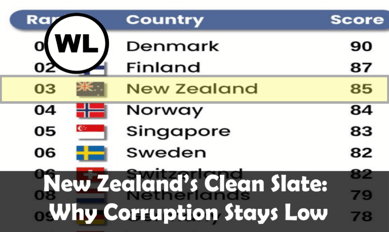 New Zealand’s Clean Slate: Why Corruption Stays Low