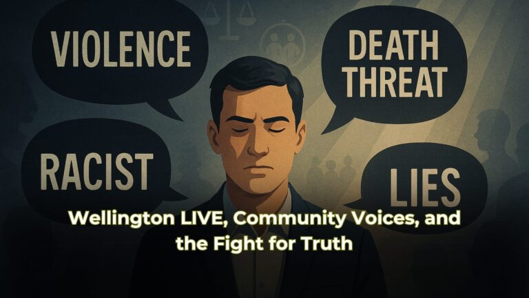 Wellington LIVE, Community Voices, and the Fight for Truth