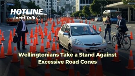 Wellingtonians Take a Stand Against Excessive Road Cones Wellingtonians Take a Stand Against Excessive Road Cones