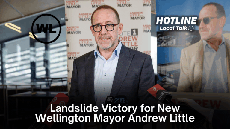 Landslide Victory for New Wellington Mayor Andrew Little