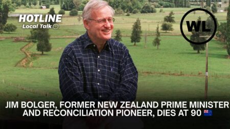 Jim Bolger, Former New Zealand Prime Minister and Reconciliation Pioneer, Dies at 90 🇳🇿