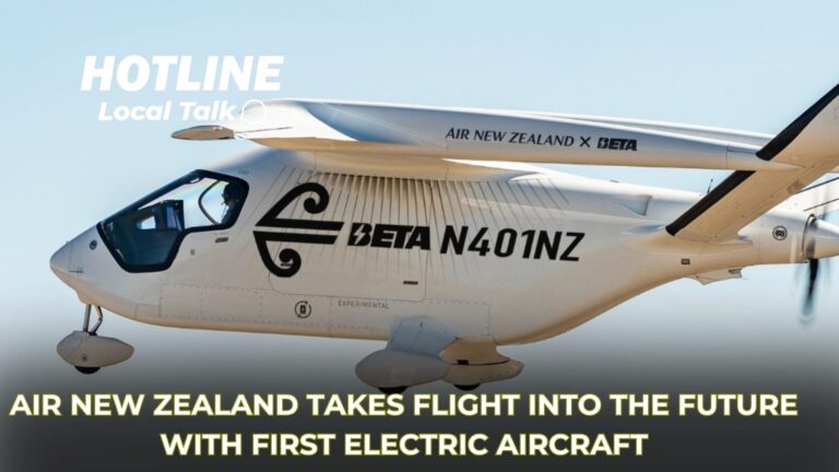 ✈️ Air New Zealand Takes Flight into the Future with First Electric Aircraft