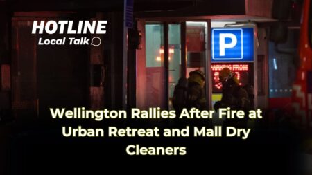 Wellington Rallies After Fire at Urban Retreat and Mall Dry Cleaners
