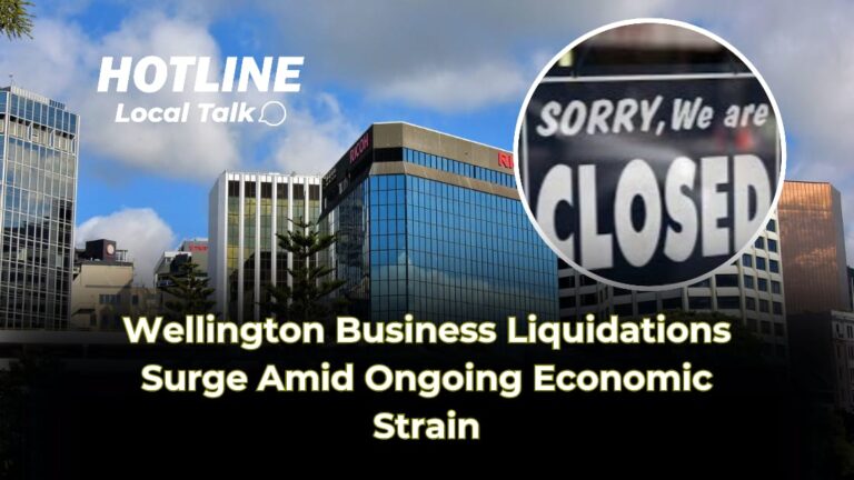 Wellington Business Liquidations Surge Amid Ongoing Economic Strain