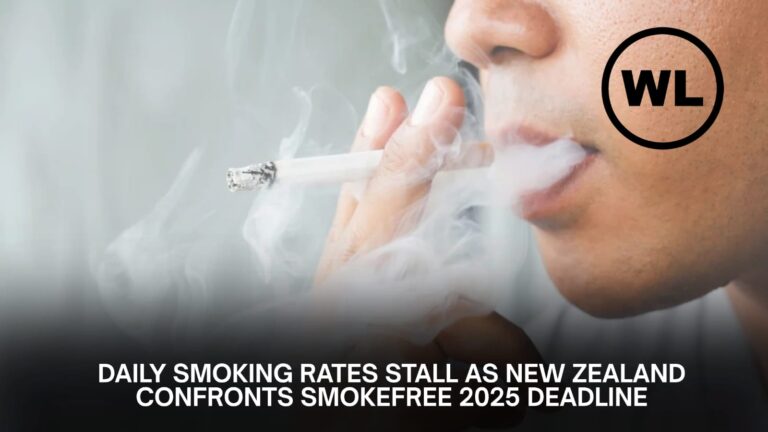 Daily Smoking Rates Stall as New Zealand Confronts Smokefree 2025 Deadline