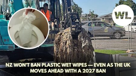 NZ Won’t Ban Plastic Wet Wipes — Even as the UK Moves Ahead with a 2027 Ban