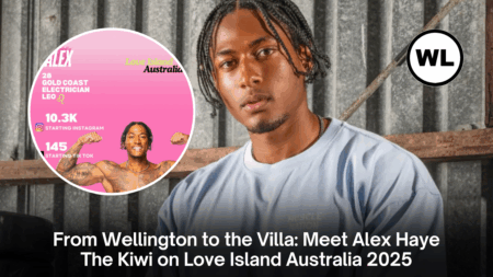 From Wellington to the Villa: Meet Alex Haye, the Kiwi on Love Island Australia 2025