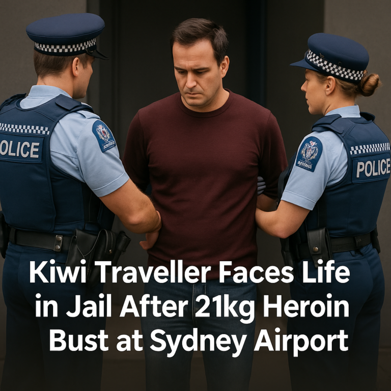 Kiwi Man Arrested for Allegedly Importing 21kg of Heroin into Australia