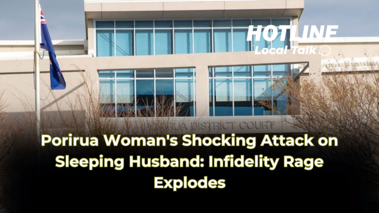 Porirua Woman’s Shocking Attack on Sleeping Husband: Infidelity Rage Explodes