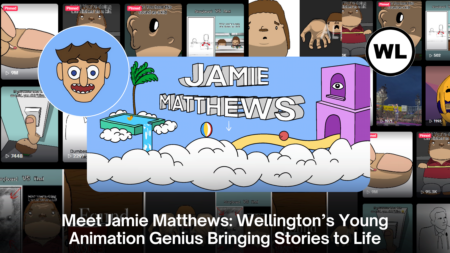 Meet Jamie Matthews: Wellington’s Young Animation Genius Bringing Stories to Life