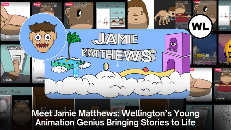 Meet Jamie Matthews: Wellington’s Young Animation Genius Bringing Stories to Life