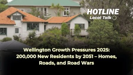 Wellington Growth Pressures 2025: 200,000 New Residents by 2051 – Homes, Roads, and Road Wars