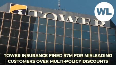 Tower Insurance Fined $7m for Misleading Customers Over Multi-Policy Discounts