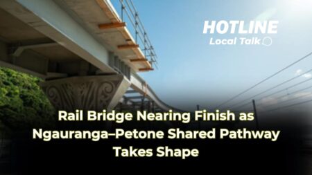 Rail Bridge Nearing Finish as Ngauranga–Petone Shared Pathway Takes Shape