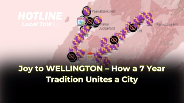 Joy to WELLINGTON – How a 7 Year Tradition Unites a City