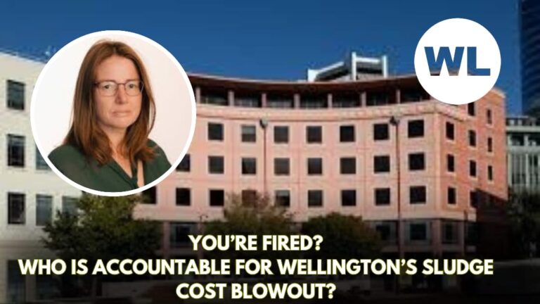 YOU’RE FIRED? Who Is Accountable for Wellington’s Sludge Cost Blowout?
