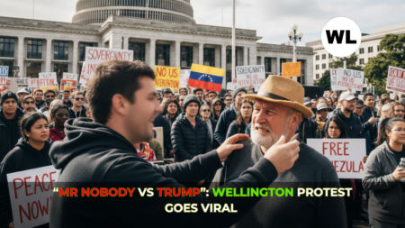 “Mr Nobody vs Trump”: Wellington Protest Goes Viral